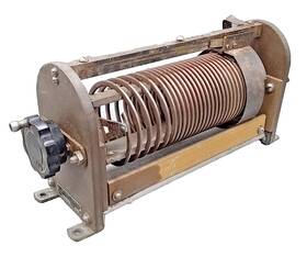 226-2-3 Johnson Viking E.f. Roller Inductor 13 1/2 In 2.12 - 21.1 Uh