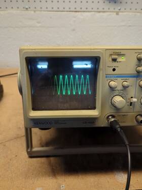Cs-4125a Kenwood 539445 20mhz Oscilloscope
