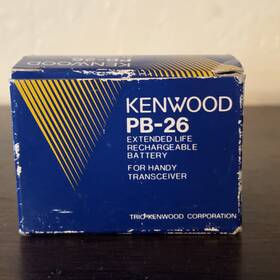Pb-26 Kenwood Vtg Rechargeable Battery Pack For Amateur Radio Transceivers