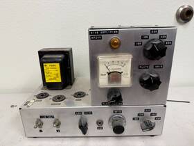 Pc8410 Kenwood Homebrew Amplifier W7zvv With Meter Model 850 And Power Transformer