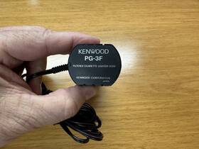 Th-77a Kenwood Pg-3f Filtered Cigarette Lighter Cord For