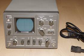Sm-220 Kenwood W/bs-8 Hf Station Monitor With Bs-8 Bandscope Installed Nice