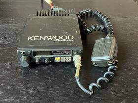 Tm-401b Kenwood Tm - 401b Uhf Fm Transceiver With Mc-48b Mic 201b Vintage