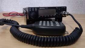 Tm-701a Kenwood Dual Band Ham Radio Vhf Uhf Transceiver Cross-band With Mic