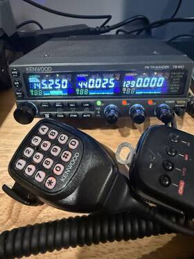 Tm-941d Kenwood Tm-941s Triple Band Transceiver 144/430/1200mhz 25/25/10w - Used Working