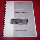 Ts-430s Kenwood Manual - Instruction Protective Bound Ring