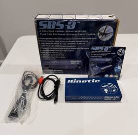 27-980 Kinetic Avionics Sbs-3 Virtual Radar Receiver Twin 8 Mhz Sdrs