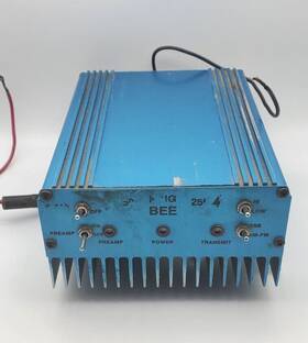 68555 King Bee 150/250 Max Cb Linear Amplifier Not Able To Test It But Powers On