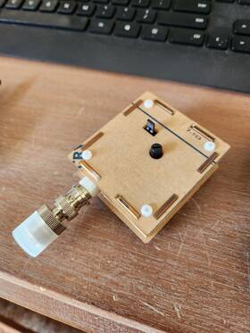 31337 Kit 40m Cw Qrp Radio Transceiver Pixie Ham 7.023 Mhz - Fully Assembled