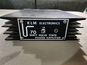 10-170bl Klm Vhf 2m Fm Amplifier 10 Watts In 70 Out Amateur Ham Radio Free Shipping