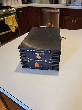 20-300b Klm Estate Find Special Limited Edition 300 Watt Power Amplifier Vhf - As-is