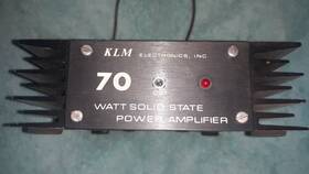 A10-70bl Klm Electronics 70w 70 Watt Solid State Power Amplifier Pa 10-70bl