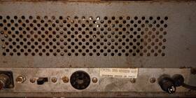 83y294 Knight T-60 Ham Radio Transmitter Silver Black Am Gain Drive Band Controls
