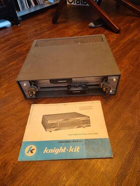 Kf-90 Knight Vintage Kit Fm/am Radio See Full Description