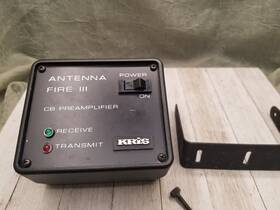 417-111 Kris Vintage Mobile Antenna Fire Iii 3 111 Cb Pre-amp 12-14 Vdc 417