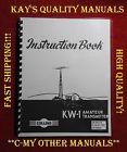 Kw-1 Collins Instruction Manual 1st