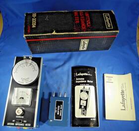 99-33094 Lafayette Rare Vintage Antenna Impedance Meter #99-33094 Ham Radio / Cb