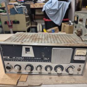 Hb-222 Lafayette Citizens Band Transceiver Untested As Is Tubed Rare Barn Find