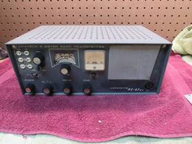 He-45 Lafayette Vintage Ham Radio Amateur 6 Meter Band Transceiver