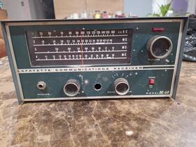 He-60 Lafayette Vtg Communications Receiver Model