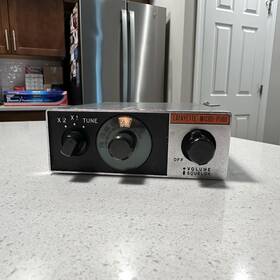 Micro-p100 Lafayette Vintage Ham Radio Vhf Reciever Powers On Untested