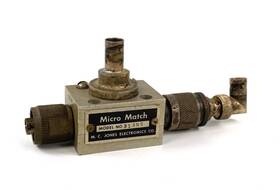 313n5 M.c. Jones Micro Match Vintage Ham Radio / Oscilloscope Coupler Connector M. C