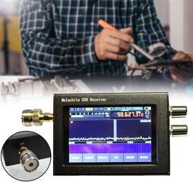 Madhornets E002-d040-set 50khz-2ghz Dfu Malachite Sdr Software Radio Dsp Receiver 3.5 Inch Lcd Speaker