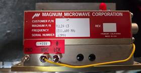 Pll24-13 Magnum Mw Brick Oscillator Ext Ref 15v Tested See Analyzer Plots