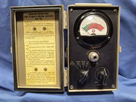Ts-268c Marion Electric Ts-268c/u Crystal Rectifier Test Set 1950s Military Vintage