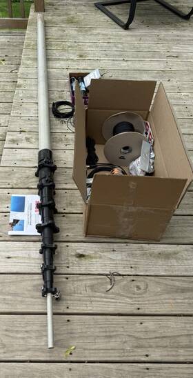 Mk-6-ext Max-gain Used Ham Antennas Push-up Mast Chokes Supplies
