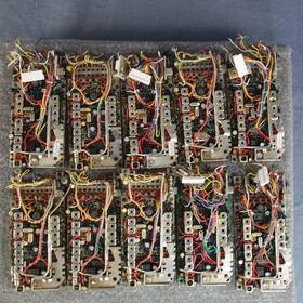 06045-c Maxon Electronics Ten Commercial Radio Vhf Handheld Circuit Boards For Parts
