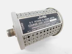 261.1 Mc Jones Electronics Model Rf Power And Vswr Meter Ham Radio Coupler Unit