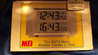 Mfj-121b Mfj Two Hour Atomic Clock Dual Time Zone Huge Digital