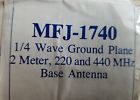 Mfj-1740 Mfj Base Antenna Wave Ground Plane Mast Mount
