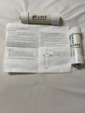 Mfj-915 Mfj 650619003109 Two 915 1 To Current Balun Rf Isolator 1.8 - 30mhz New Never Used
