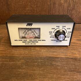 Mfj-862 Mfj 650619003291 Swr Meter 144/220/440mhz 30/300w