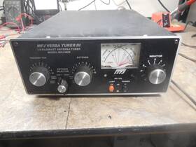 Mfj-962b Mfj 962b Versa Antenna Tuner Iii 1500w Ham Cb Wrks As-is No Returns