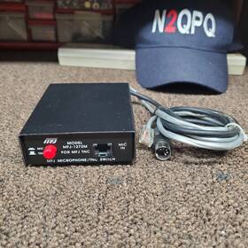 Mfj-1272m Mfj Microphone / Tnc Switch Very Good Condition