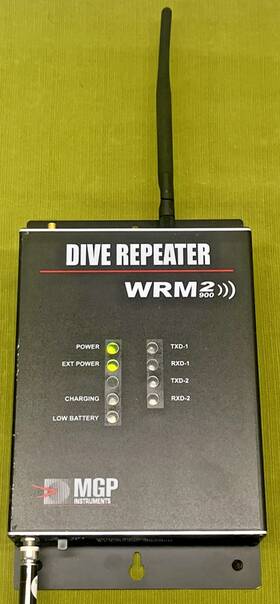 Wr2-9207 Mgp Instruments Wrm2 Dive Repeater 900 Mhz Underwater Telemetry