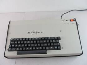 Act-1 Microlog Corp Keyboard Rtty/cw Terminal Vintage Ham Radio Electronics