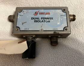 411.5125 Micronta I3213a Used Sinclair Dual Ferrite Isolator Model Freq Mw3055 Ser No