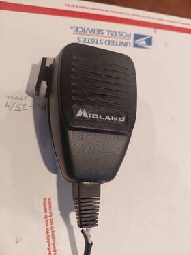Ma4472a Midland Mobile Microphone Estate Pht Untested