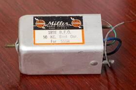 1898 Miller Radio Products 50kc Millar Beat Frequency Oscillator B.f.o. Bfo For Sssrmi