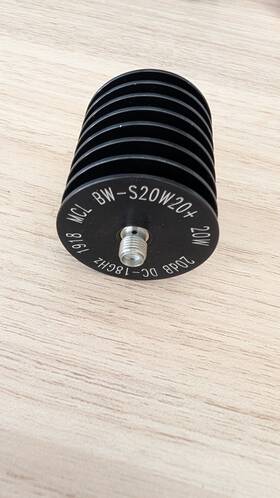 Bw-s20w20 Mini-circuits Rf Sma Fixed Attenuator 20db 50ohm Dc-18 Ghz 20 W