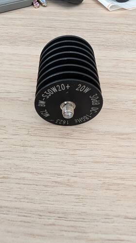 Bw-s30w20 Mini-circuits Rf Sma Fixed Attenuator 30db 50ohm Dc-18 Ghz 20 W