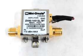 Zx60-14012l-s Mini Circuits 300khz-14ghz Sma Ultra Wide Bandwidth Amplifier 12v