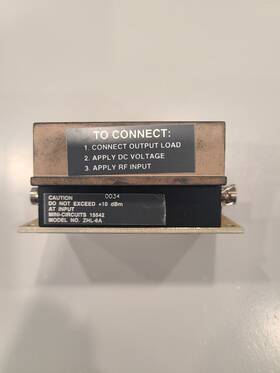 0.0025 Minicircuits Zhl-6a Rf Amplifier Gain Block - 500 Mhz 50ohm