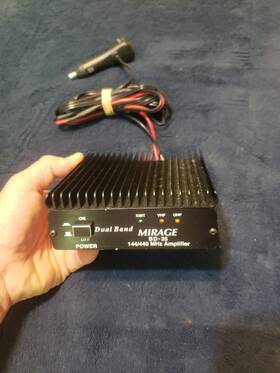 Bd-35 Mirage Bd-34 Dual Band 144/440 Mhz Amplifier