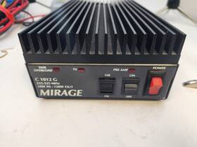 222-225 Mirage C1012g Linear Amplifier 10 Watts In 120 Out Ham Radio