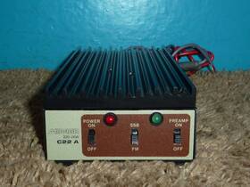 220-20w Mirage C22-a Ham Radio Amplifier Good Condition Free Shipping